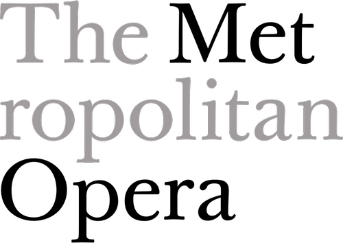 The Metropolitan Opera logo